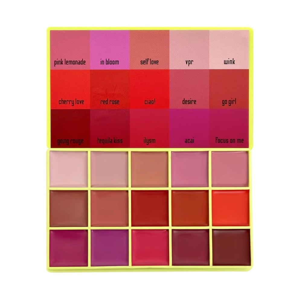 Made By Mitchell Cupid Case Lip Palette & Brush - Rose Garden - Picture 2 of 4